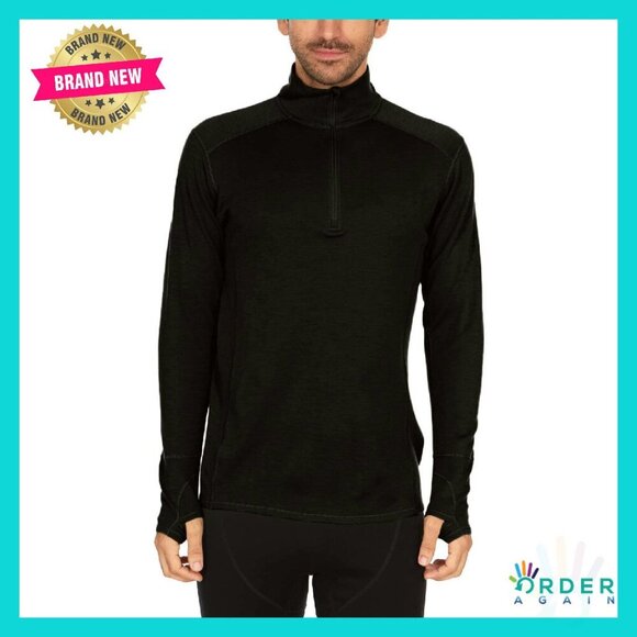 Other - Merino Wool Quarter Zip Pullover Midlayer Warm Versatile Classic